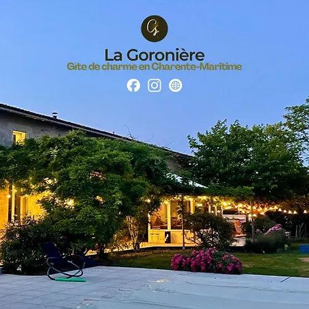 Prázdninový dům La Goroniere - Superbe Charentaise Renovee - Piscine Chauffee - Grand Jardin Saint-Laurent-de-la-Barriere